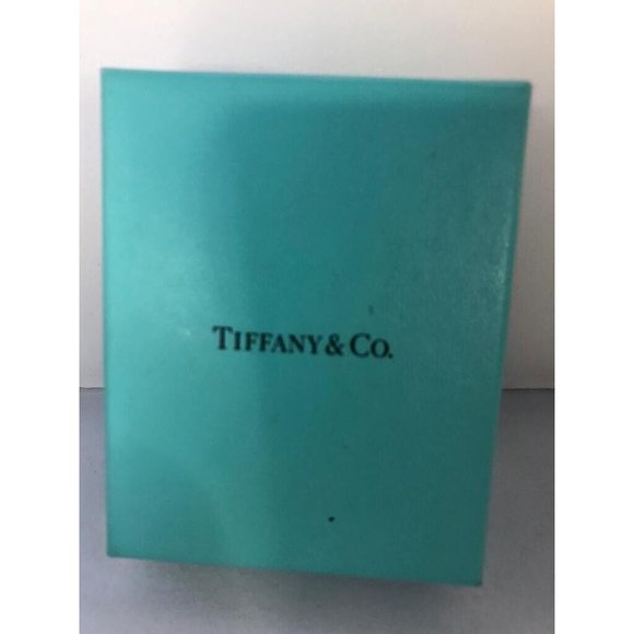 Tiffany & Co Jewelry Empty Gift Box Storage Blue Small  3.7" x 3" x 1.3" - Picture 1 of 9